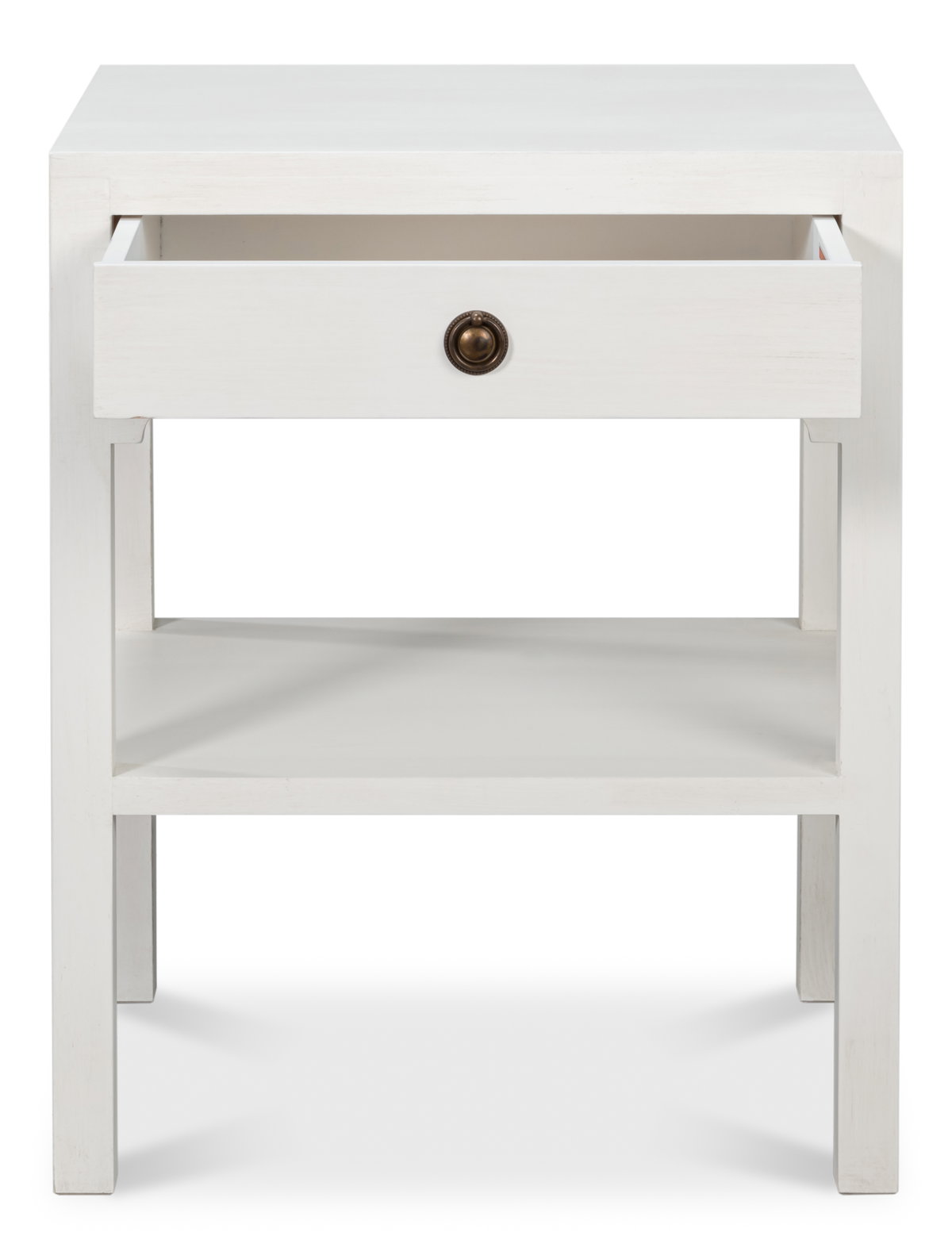 Windy Single Drawer Side Table, by Sarreid, 1'6" length x 1'10" width x 2'3" height View 9