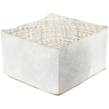 Online Designer Combined Living/Dining Arlington ALPF-001 13"H x 22"W x 22"D Pouf