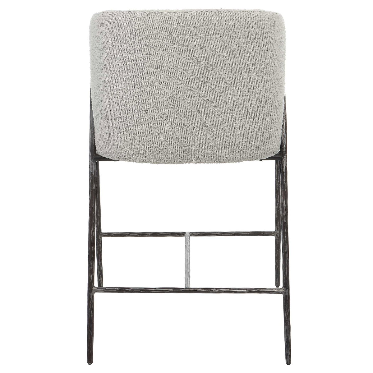 Jacobsen Gray 27' Counter Stool, Counter & Bar Stool by Uttermost, 23" width x 38.5" height x 23" depth View 8