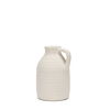 Tyrus Medium Textured Matte White with Speckling Ceramic Vase thumbnail 0