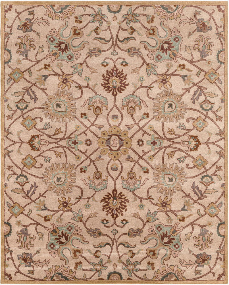 Caesar Handmade Rug, by Surya, 9'9" length x 9'9" width