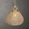 Hestia 1 Light Natural Rope Pendant, Mini Light Pendant by Uttermost, 16" width x 16.25" height x 16" diameter x 16" depth thumbnail 2
