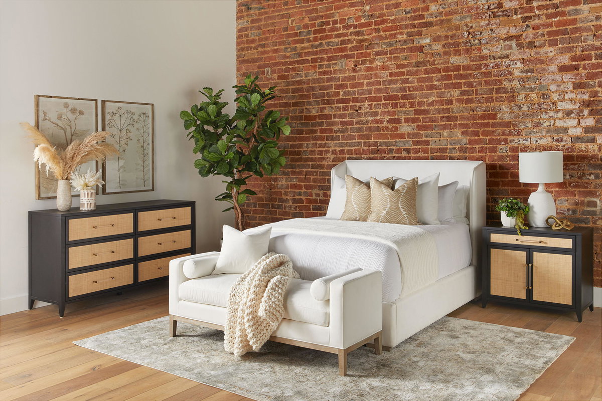 Stewart Standard King Bed, by Essentials for Living, 82" width x 54.5" height x 87" depth View 13