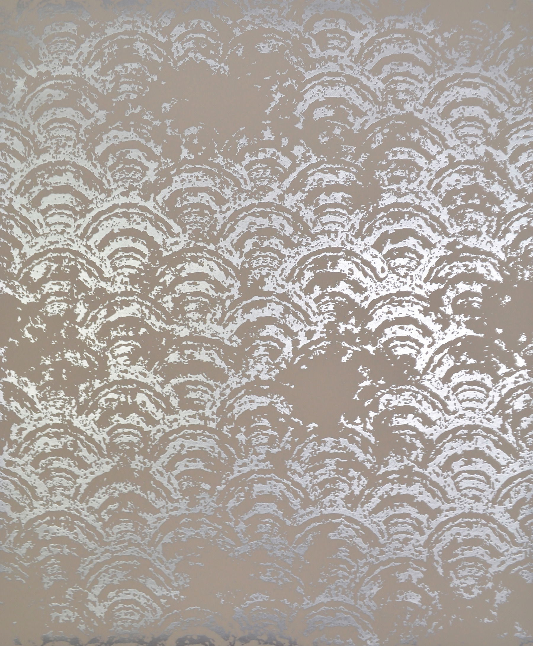 Eclipse Khaki & Silver Wallpaper large image 