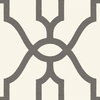 Magnolia Home Woven Trellis Grey Peel & Stick Wallpaper, by York Wall, 20' length x 1'8.5" width x 0.02" depth thumbnail