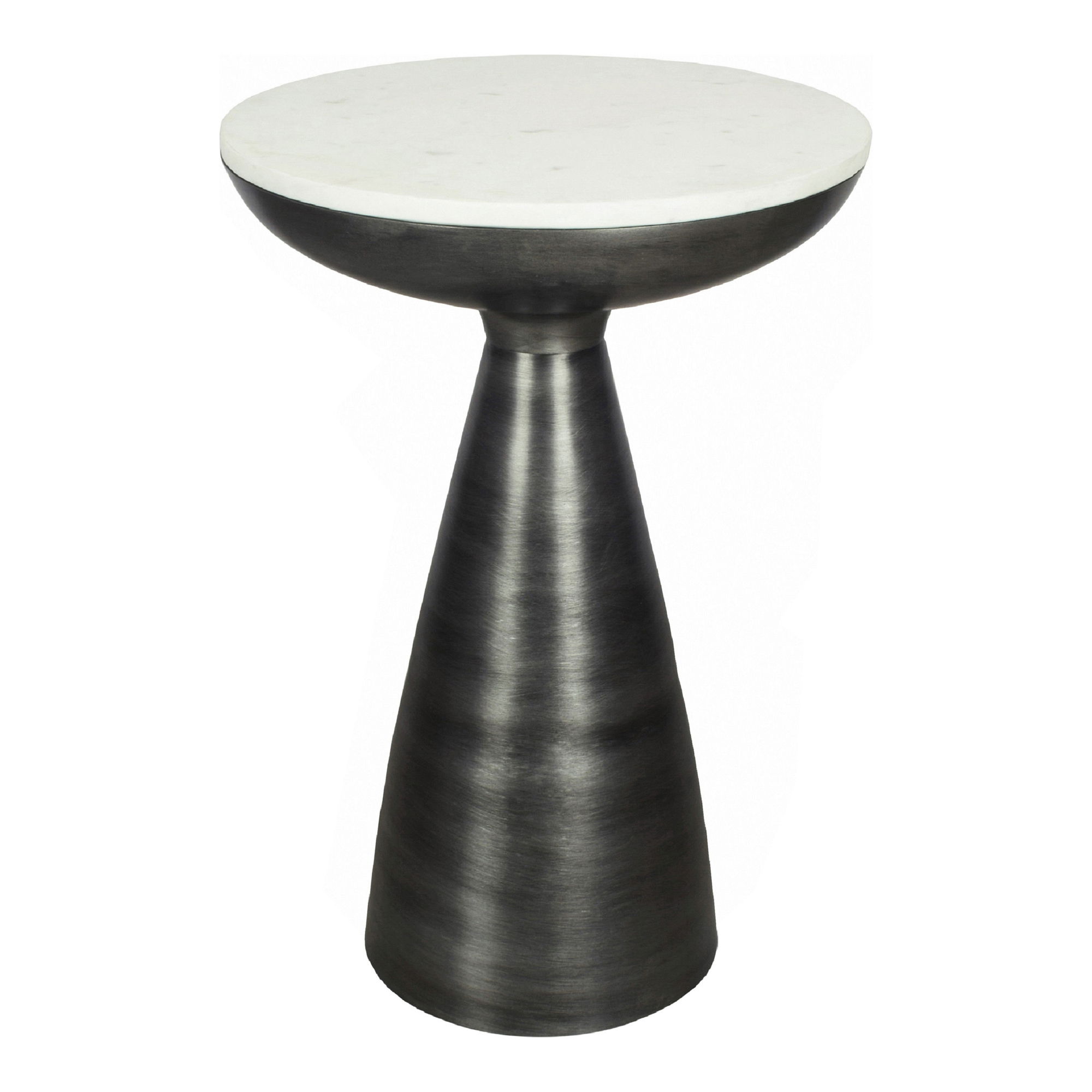 Font Side Table White Marble large image 