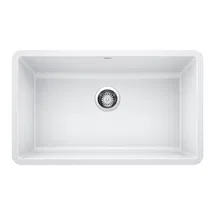 Online Designer Kitchen 442533 Precis SILGRANIT 30" L X 18" W Undermount Kitchen Sink
