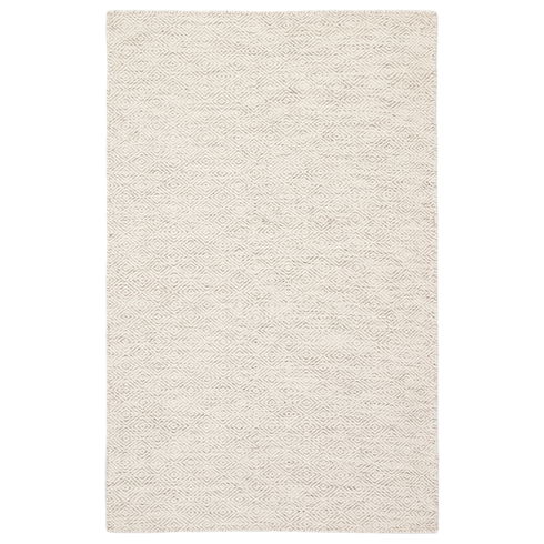 Fifer Handwoven Flatweave Wool Ivory Area Rug