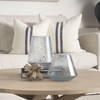Robyn Tall Blue Glass Vase, by Mercana, 7.28" length x 7.28" width x 8.98" height thumbnail 2