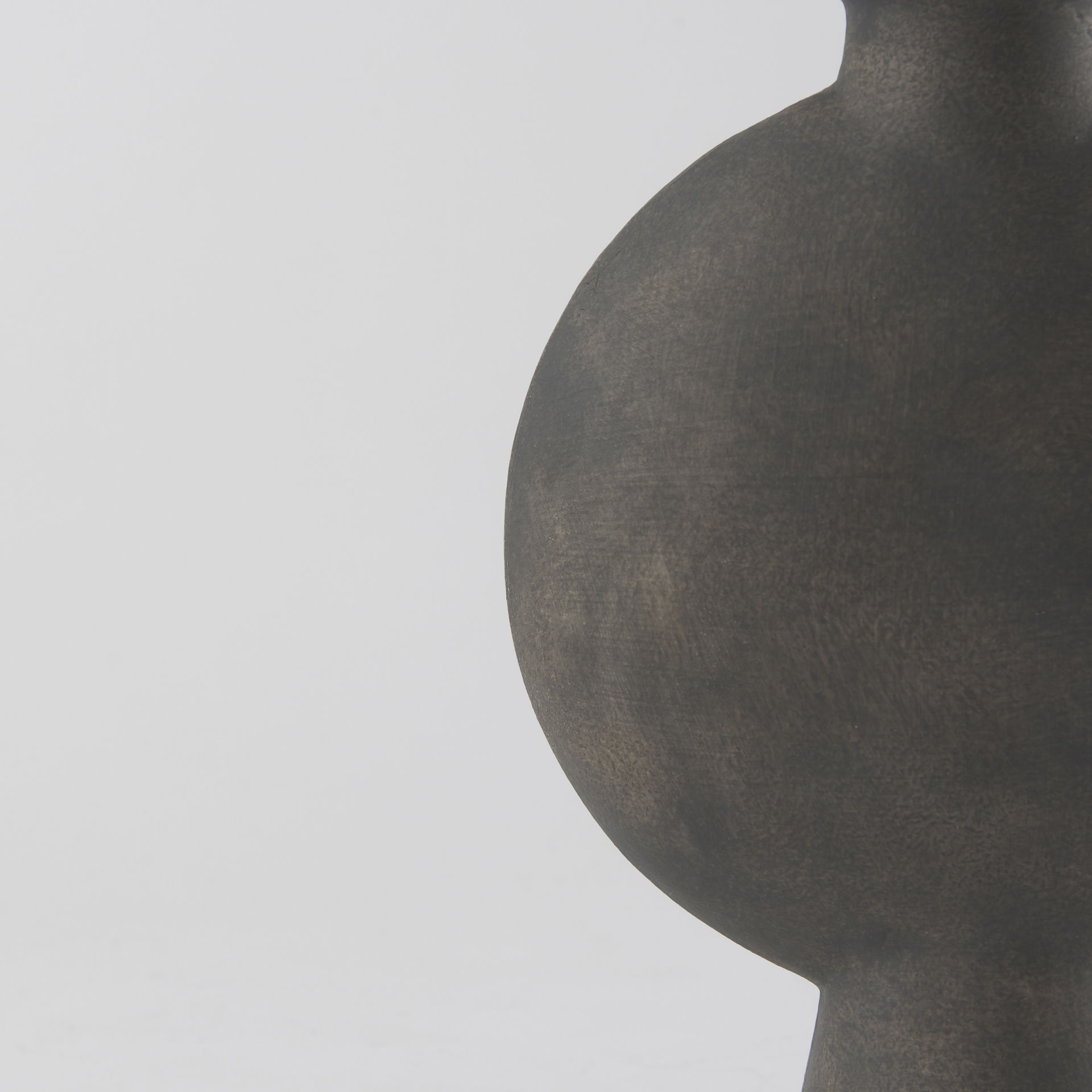 Kaz  Earthy Brown Ceramic Vase large image 