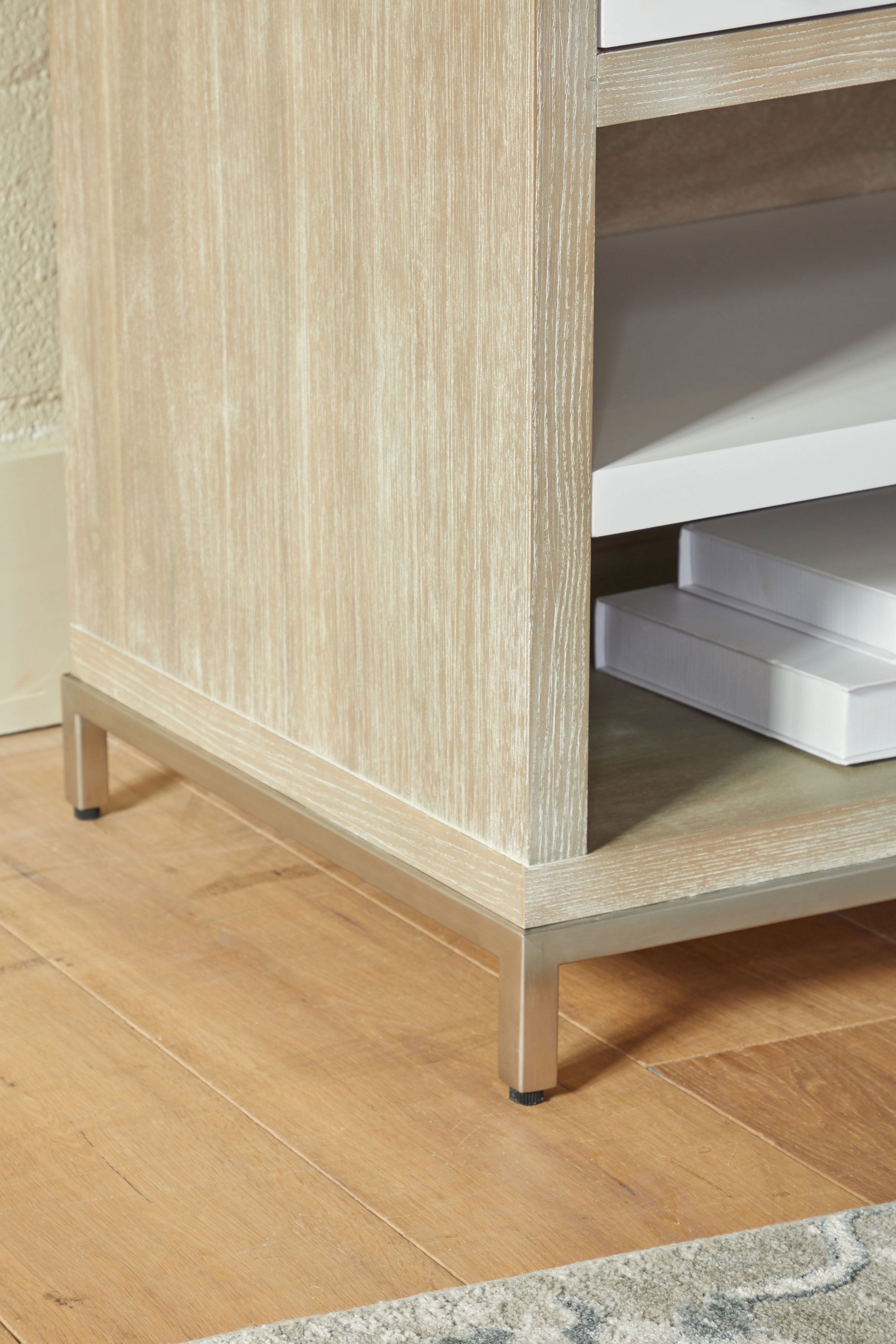 Wrenn 1-Drawer Nightstand, by Essentials for Living, 27.5" width x 28.5" height x 17.75" depth View 10