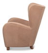 Lombard Wing Chair,Greece Grey Leather thumbnail 21