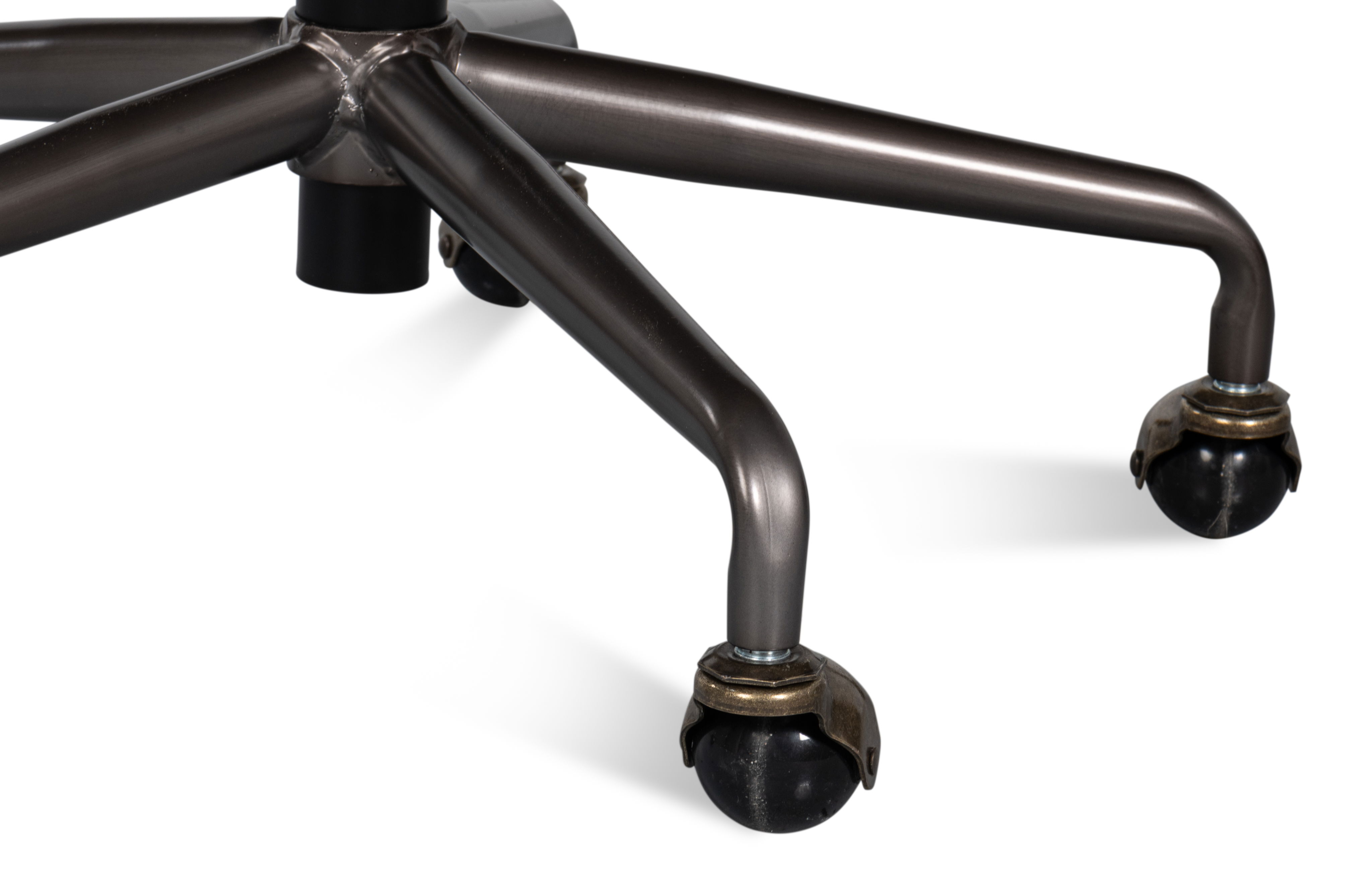 Parker Office Chair, Vintage Havana Lthr, Seating by Sarreid, 25" length x 28" width x 38" height View 7