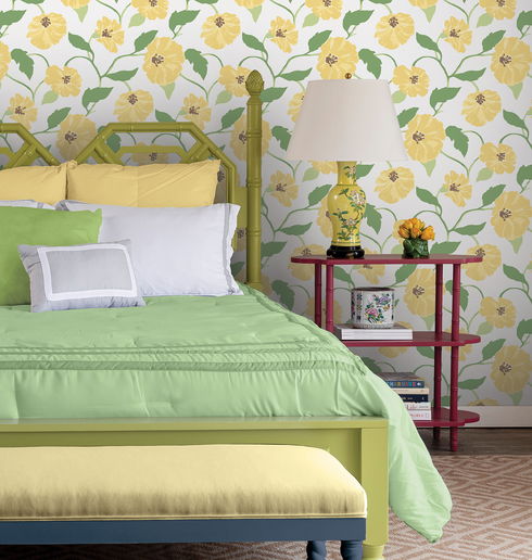 Jungle Garden Lemon Grove Peel & Stick Wallpaper