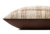 Loloi Tan Pillow, Decorative Pillow, 22" length x 22" width thumbnail 2