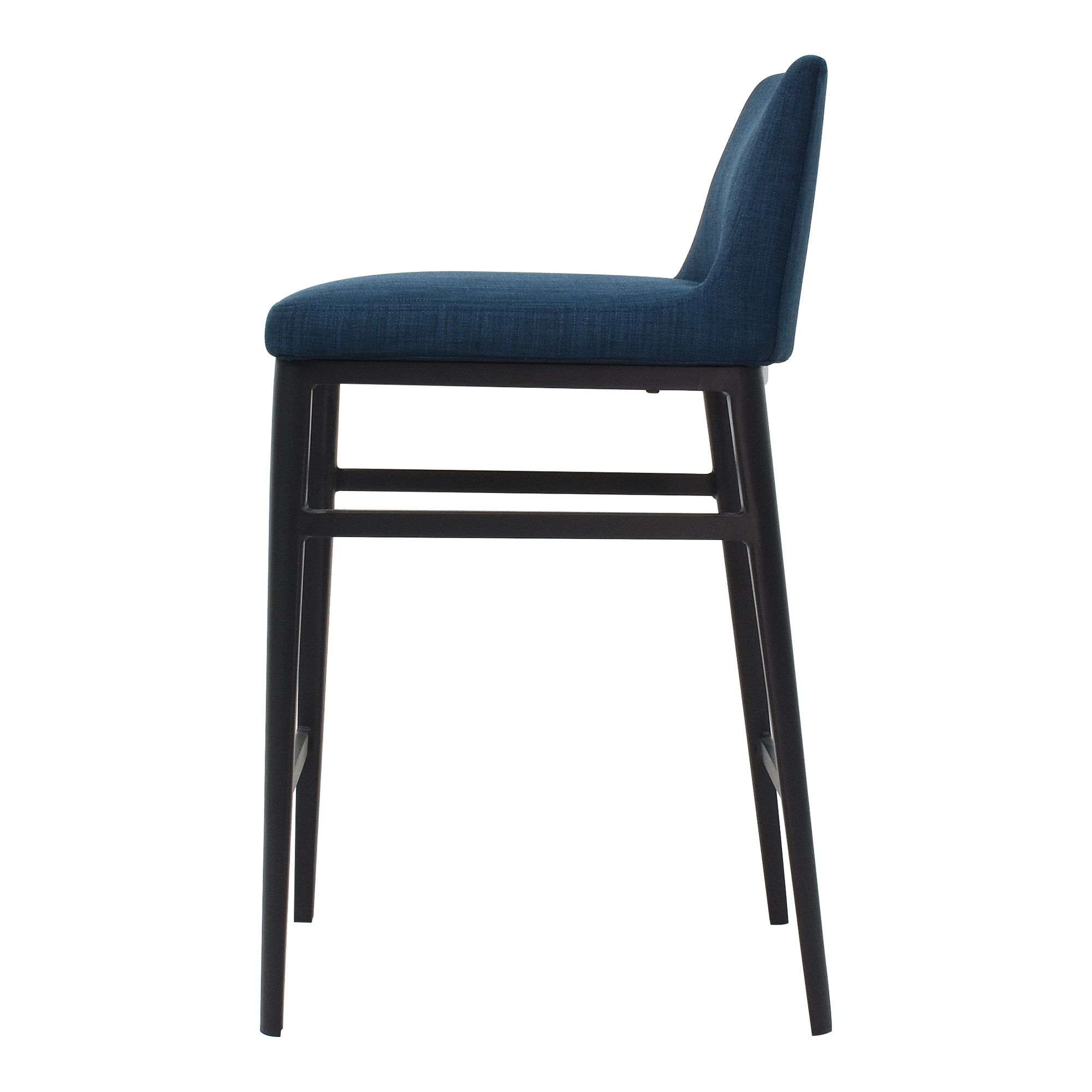 Baron Counter Stool Blue, Counter & Bar Stool by Moe's Home, 17.5" width x 34" height x 20" depth View 3