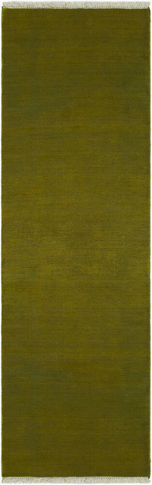 Evergreen Handmade Rug, by Surya, 8' length x 2'6" width