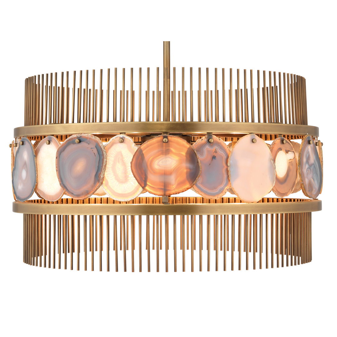 8 - Light Chandelier, by Jamie Young, 32" width x 18.5" height x 32" depth View 3