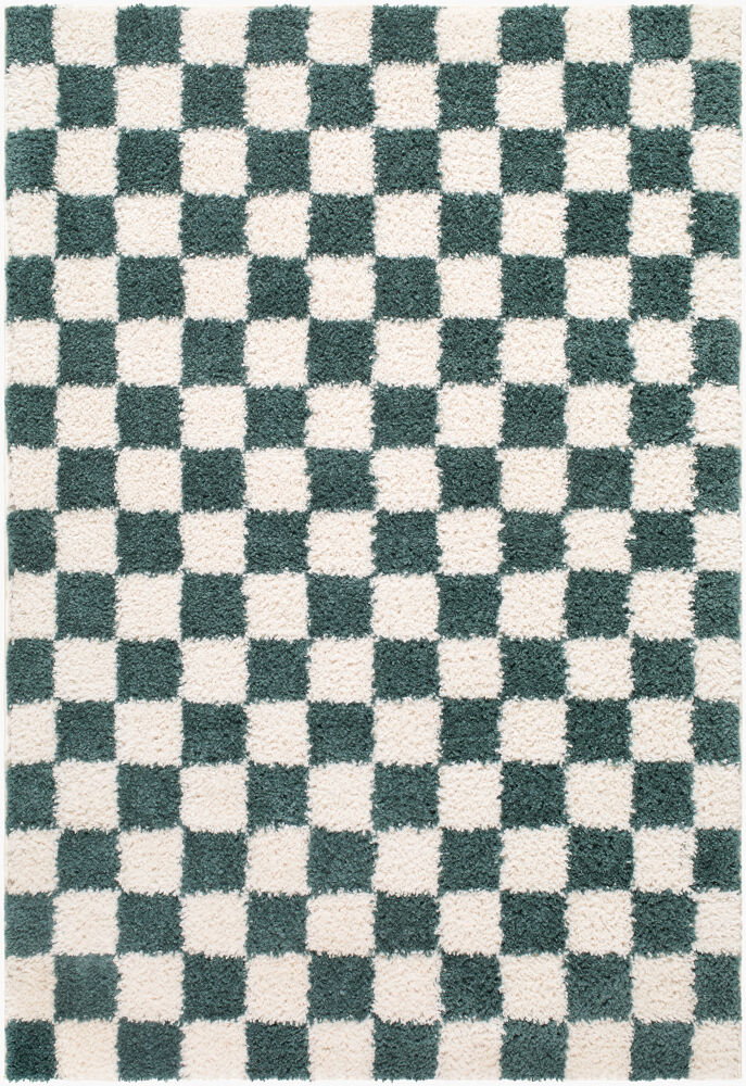 Czechia Machine Woven Rug, by Surya, 1'3.75" length x 1'3.75" width