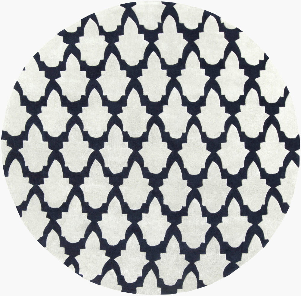 Cosmopolitan Handmade Rug, by Surya, 1'6" length x 1'6" width