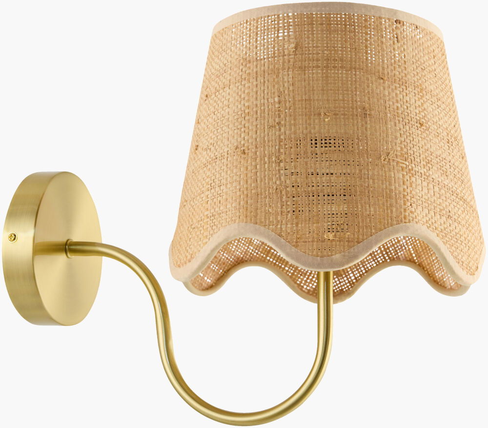 Elanora Wall Sconce, by Surya, 13" length x 8" width x 11" height