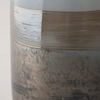 Nasser II Large Blue/Gold/Chrome Urn Style Glass Vase thumbnail 5