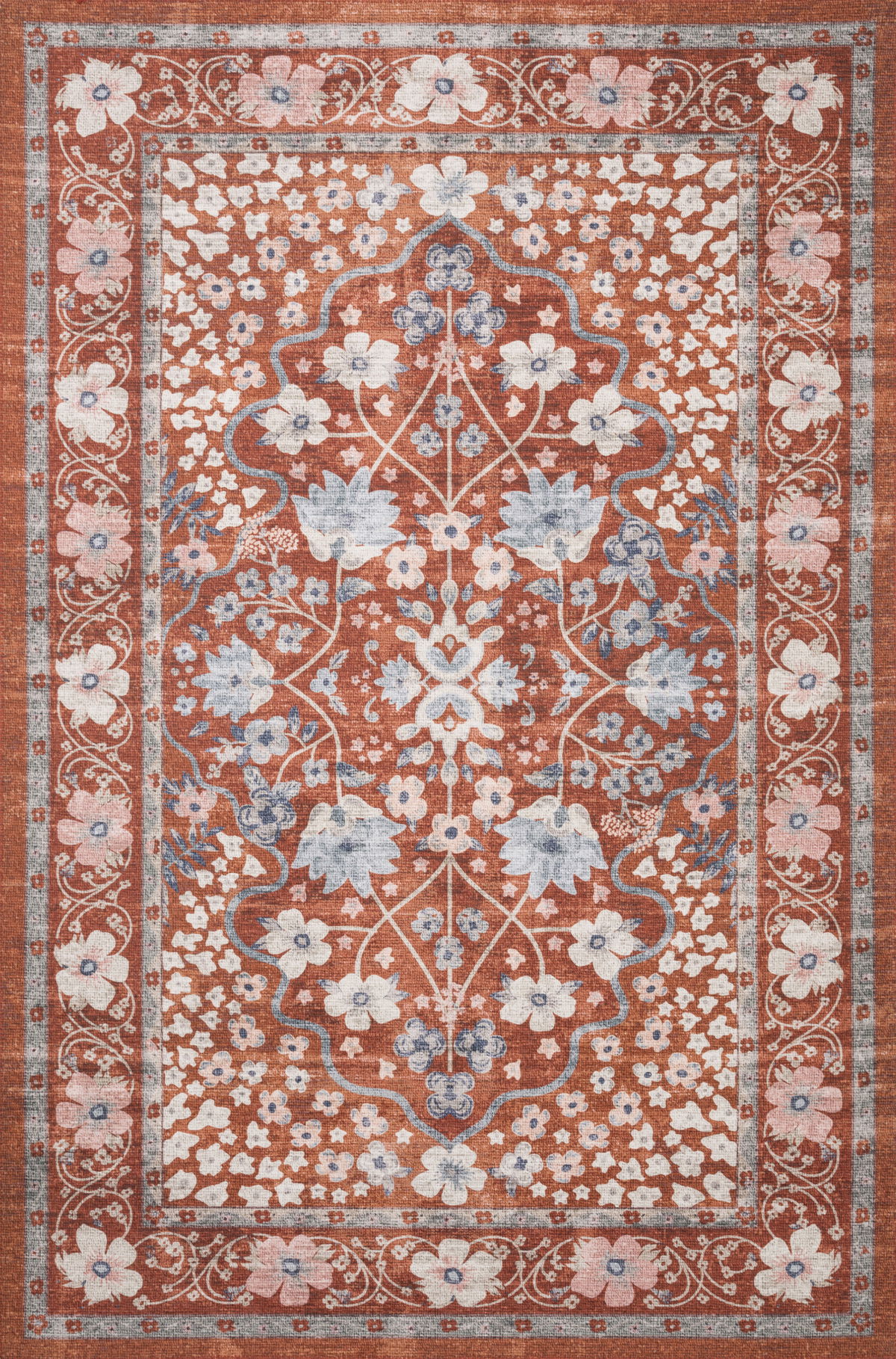 Rifle Paper Co. x Loloi Palais Rug, 2'3" length x 5' width View 1