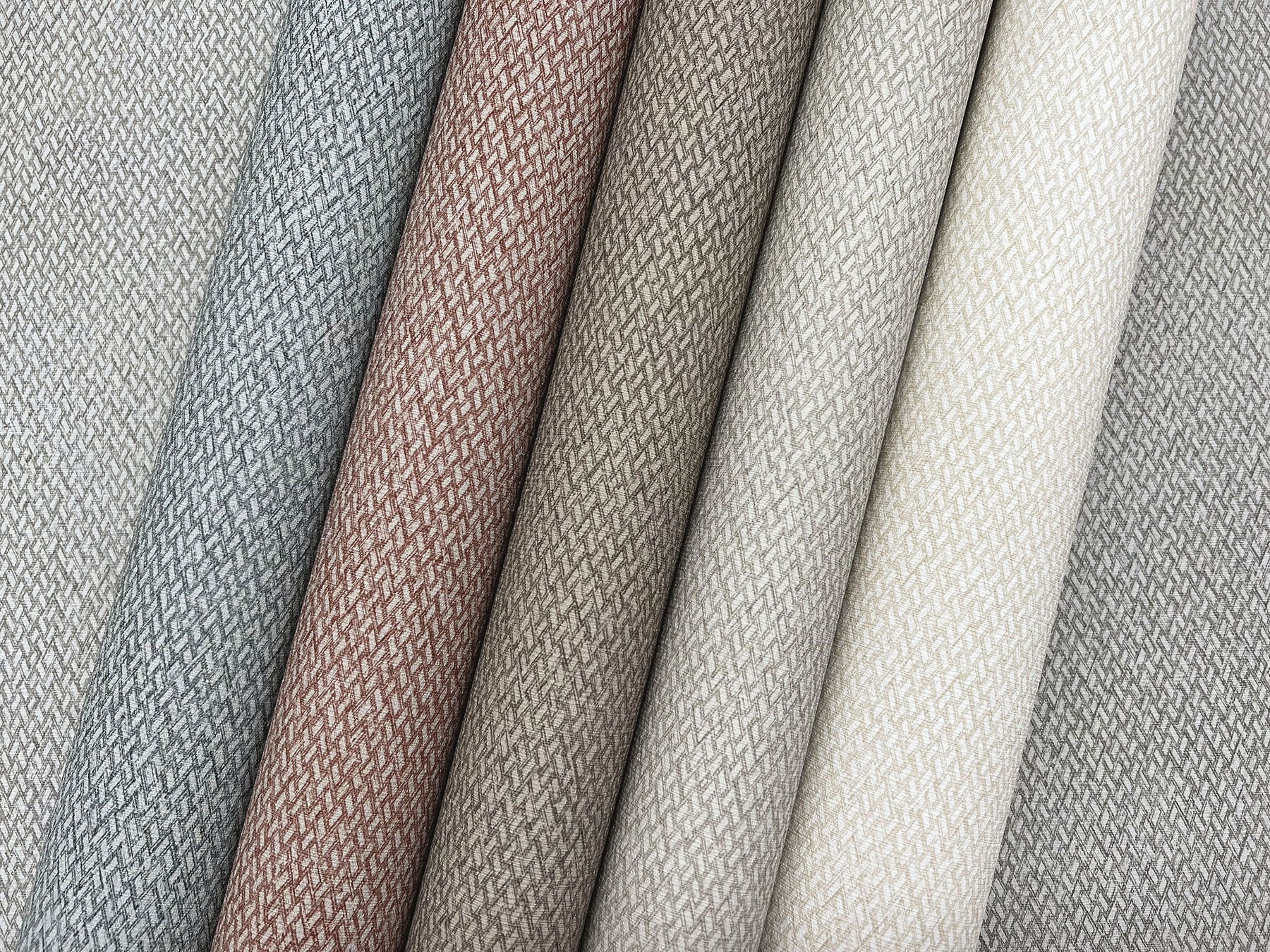 Give & Take Grey & Beige Wallpaper large image 