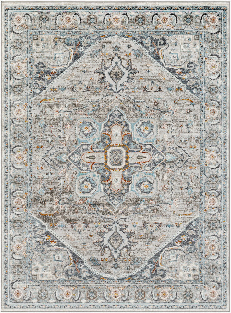 San Francisco Machine Woven Rug, by Surya, 1'3.75" length x 1'3.75" width