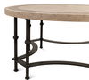 Chisholm Equestrian Cocktail Table, Grey thumbnail 4