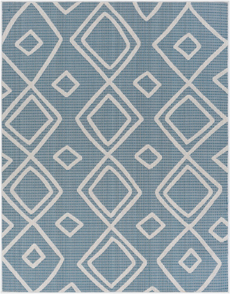 Montego Bay Machine Woven Rug, by Surya, 1'3.75" length x 1'3.75" width