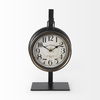 Taxz Metallic Brown Metal Hanging Table Clock, by Mercana, 9" length x 5" width x 16" height thumbnail 5