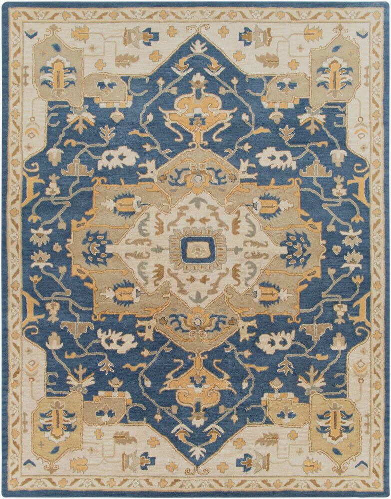 Caesar Handmade Rug, by Surya, 9'9" length x 9'9" width