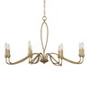 Corella 8 Light Chandelier, Pendant by Uttermost, 23" height x 40" diameter thumbnail 1