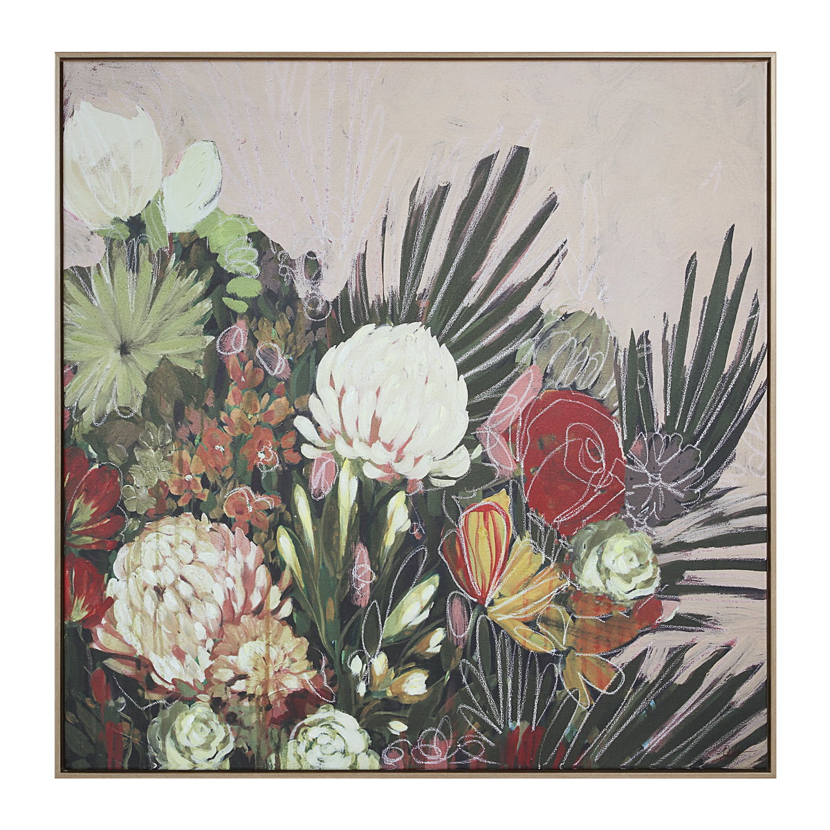 Belleza, Painting by Renwil, 40" height x 1.38" depth View 1