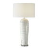 Arden White Glaze Table Lamp thumbnail 0