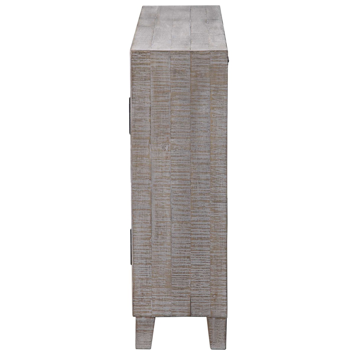 Adalind White Washed Accent Cabinet, Cabinets & Chest by Uttermost, 40" width x 31.75" height x 11" depth View 8