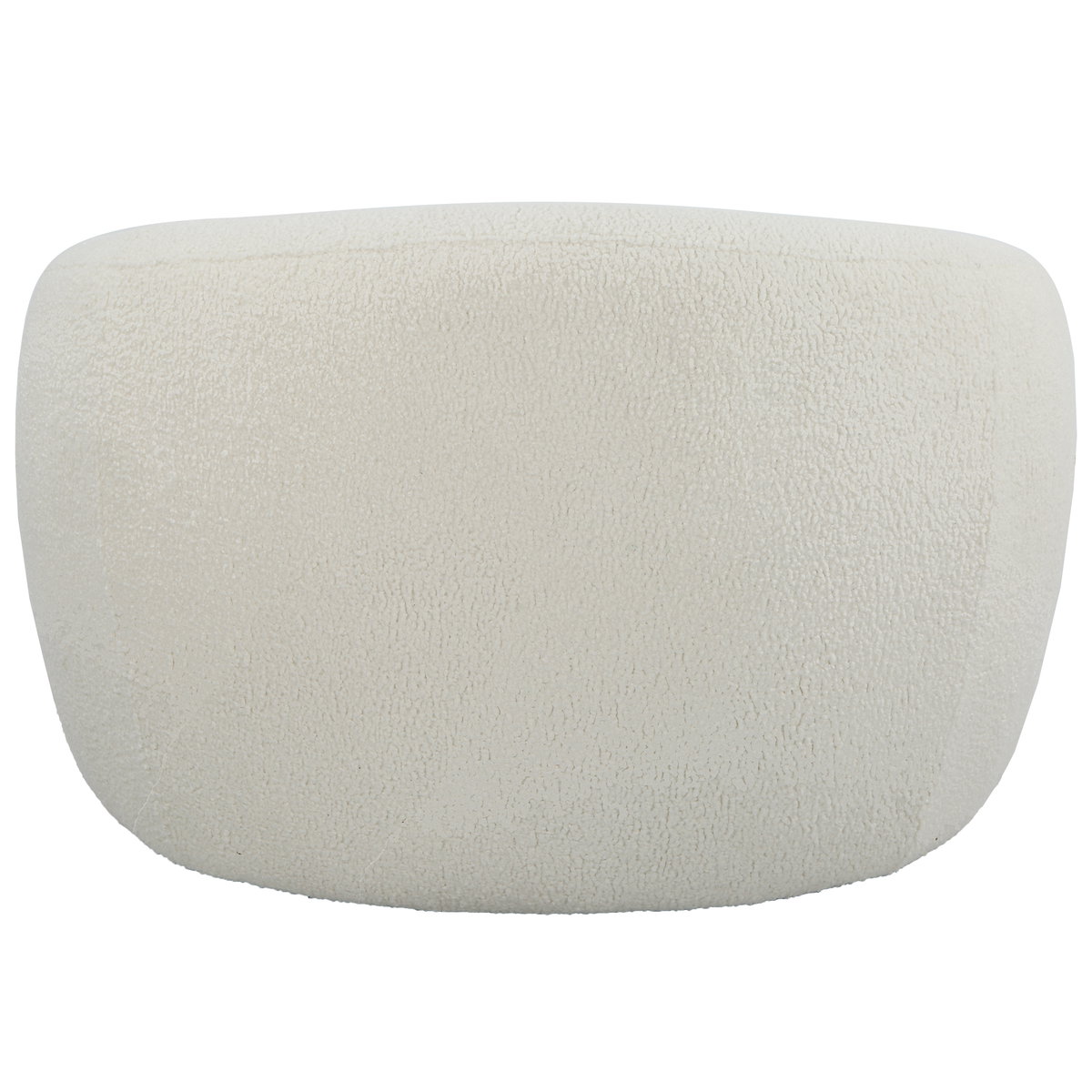 Capra Art Deco White Swivel Chair, Accent Chair by Uttermost, 43" width x 28" height x 37" depth View 12