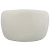 Capra Art Deco White Swivel Chair, Accent Chair by Uttermost, 43" width x 28" height x 37" depth thumbnail 12