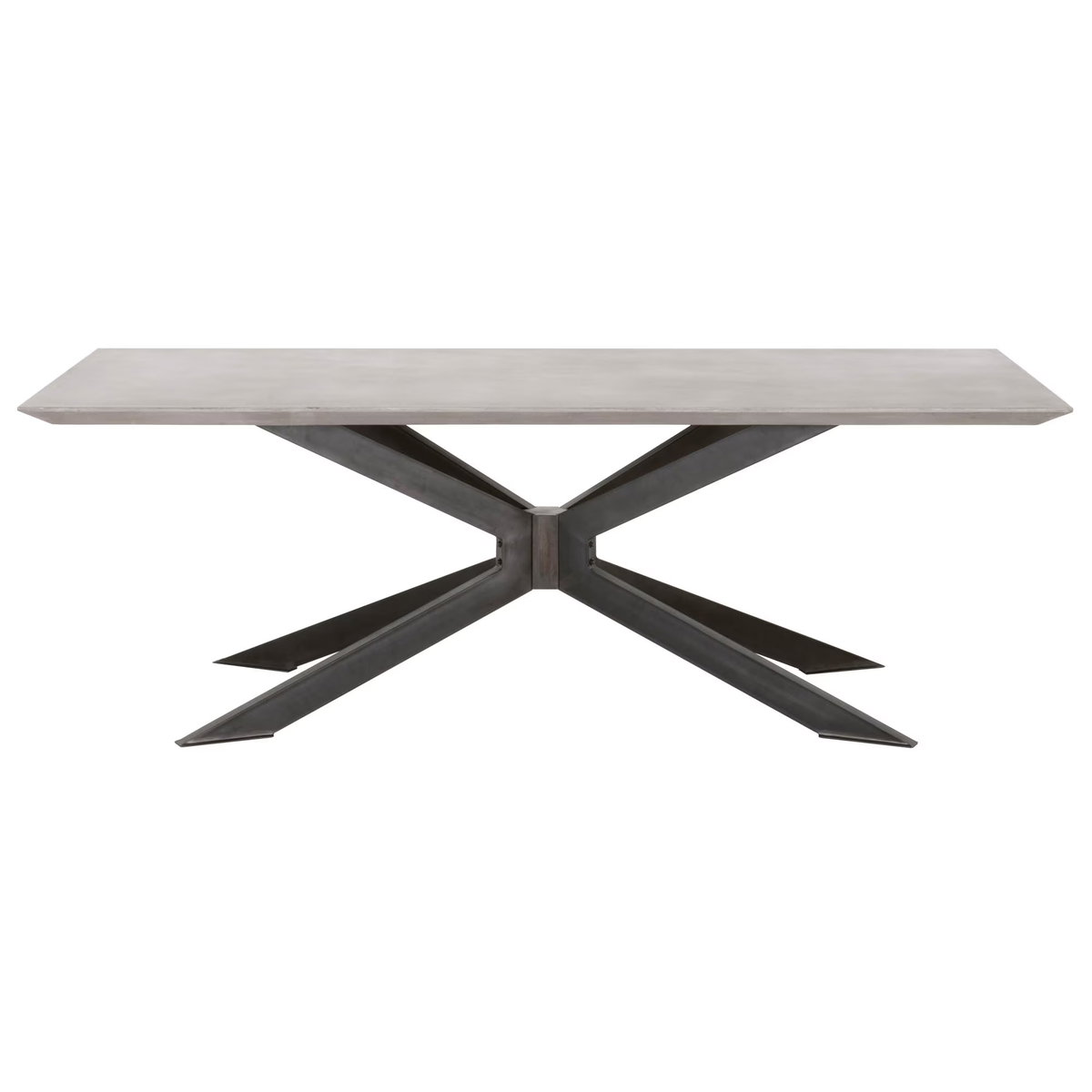 Industry Rectangle Dining Table, by Essentials for Living, 87" width x 30" height x 39.5" depth View 1