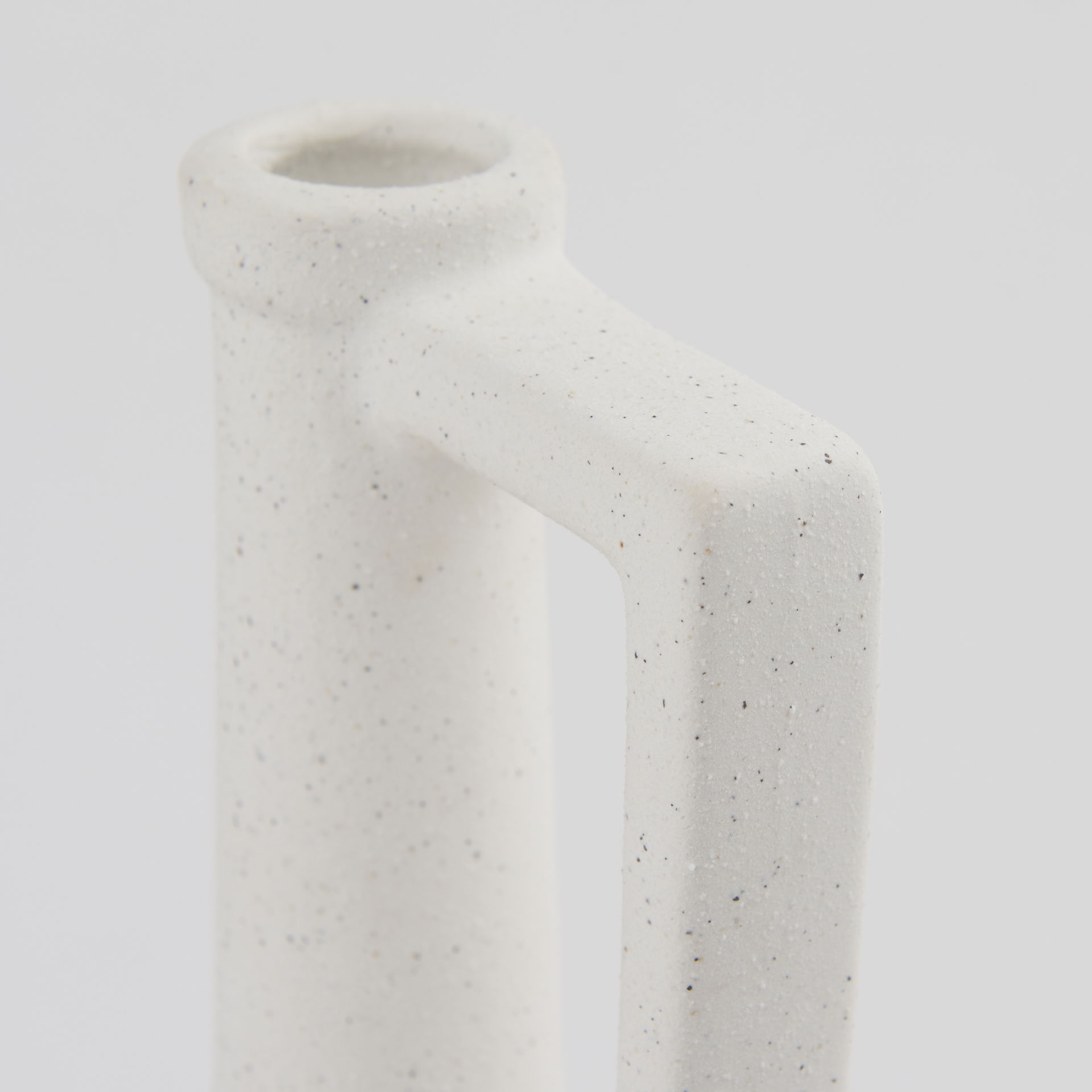 Burton 17.1H Large White Ceramic Jug Vase large image 