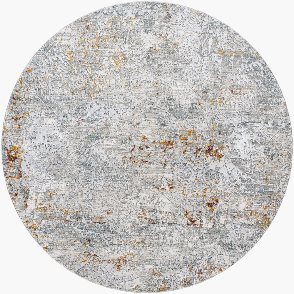 Dresden Machine Woven Rug, by Surya, 6'6.74" length x 6'6.74" width