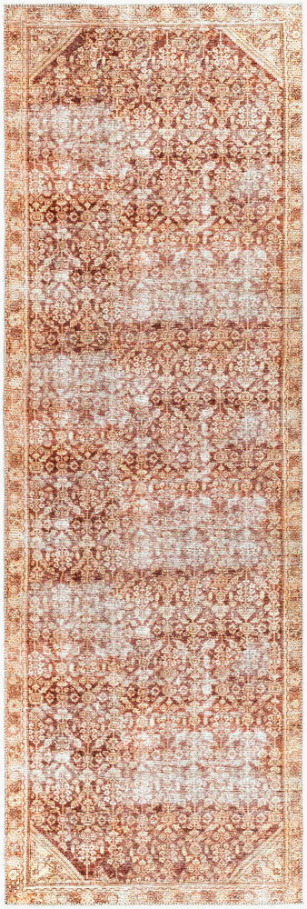 Amelie Machine Woven Rug, by Surya, 7'10.49" length x 2'7.5" width