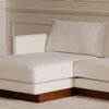 Vernon Right Sectional White, Sectional Sofa by Moe's Home, 112" width x 30.7" height x 63" depth thumbnail 6