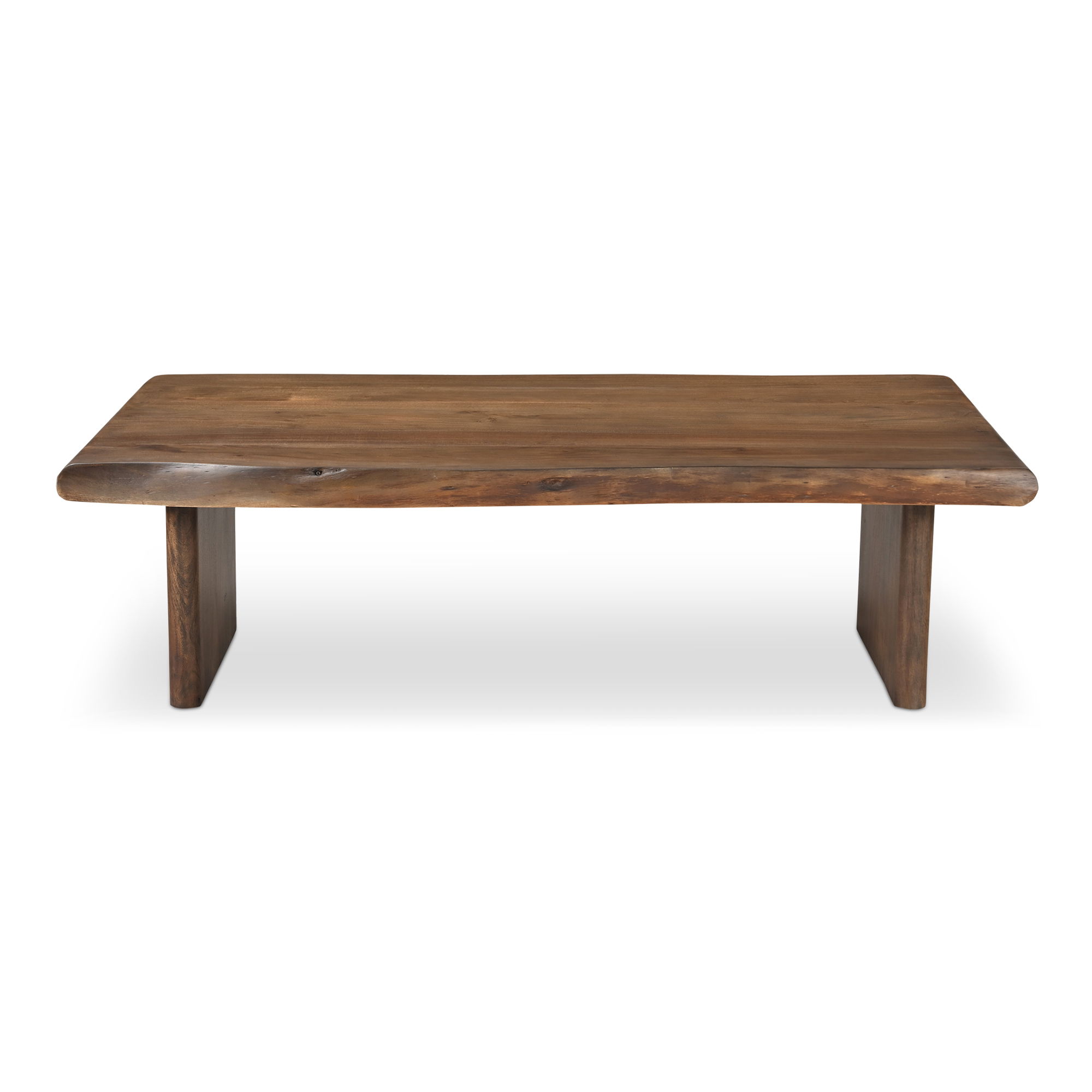Lila Coffee Table Brown, by Moe's Home, 55" width x 16" height x 30" depth View 1