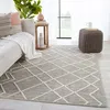 Moab Natural Geometric Gray/ Ivory Area Rug thumbnail 1
