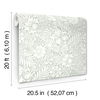 Modern Acanthus Vintage Duck Egg Peel & Stick Wallpaper thumbnail 8