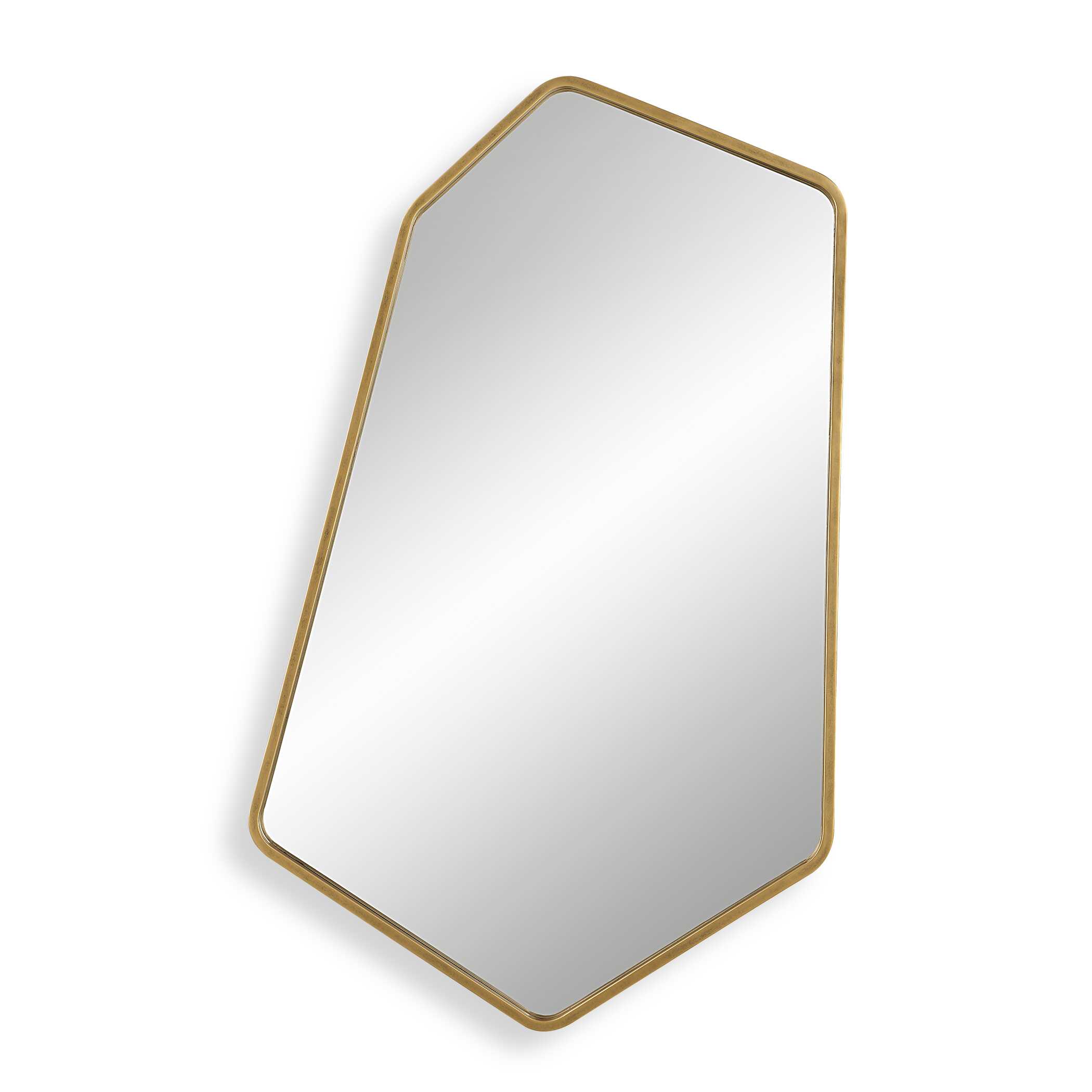 Linneah Large Gold Mirror Linneah Large Gold Mirror large image