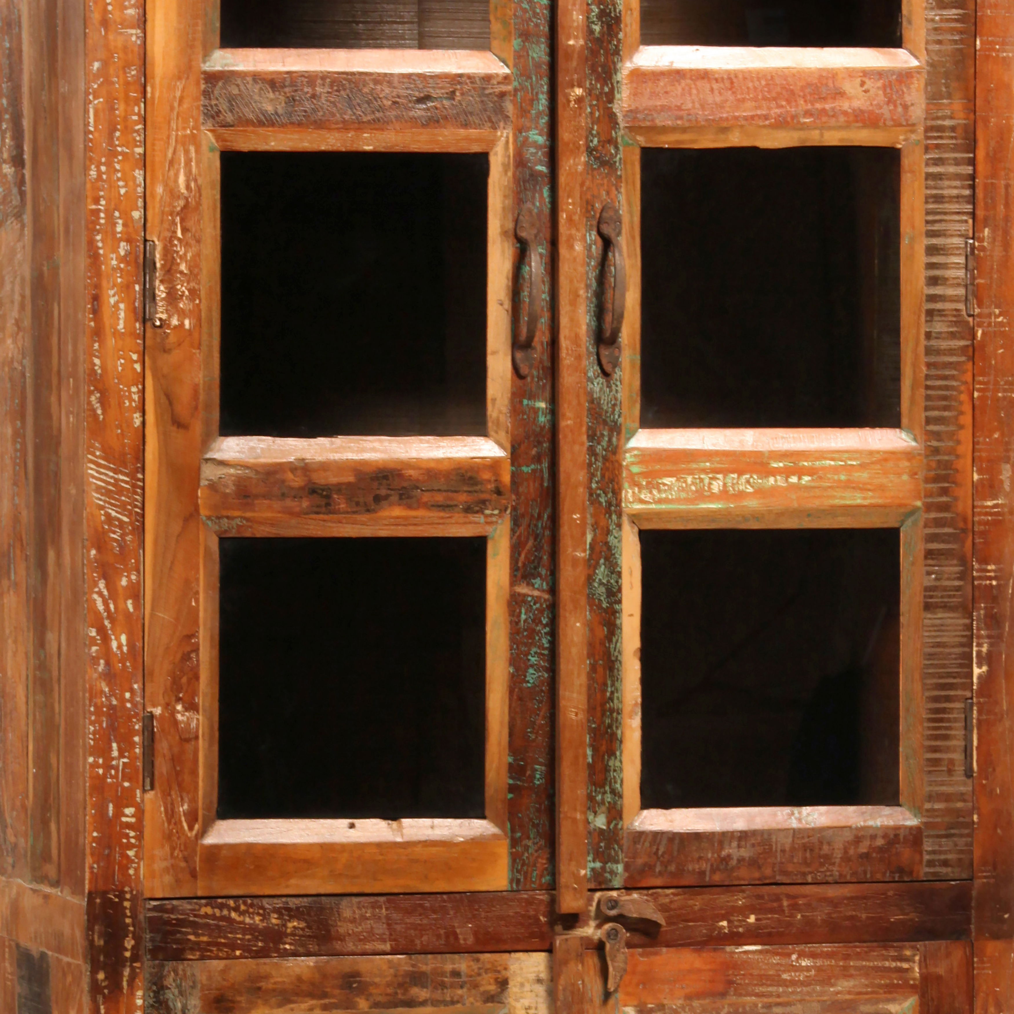 Nantucket Glass Cabinet, Cabinets & Sideboard by Dovetail, 36" width x 84" height x 18" depth View 2