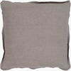 Solid Accent Pillow Down, Decorative Pillow by Surya, 18" length x 18" width thumbnail